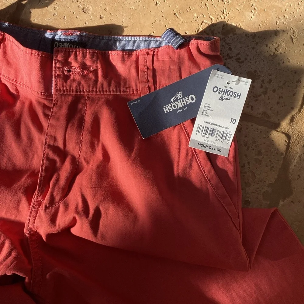 OshKosh boy pants size 10 adjustable waistband